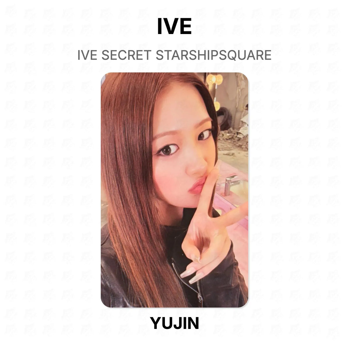 IVE SECRET STARSHIPSQUARE Official Photocard