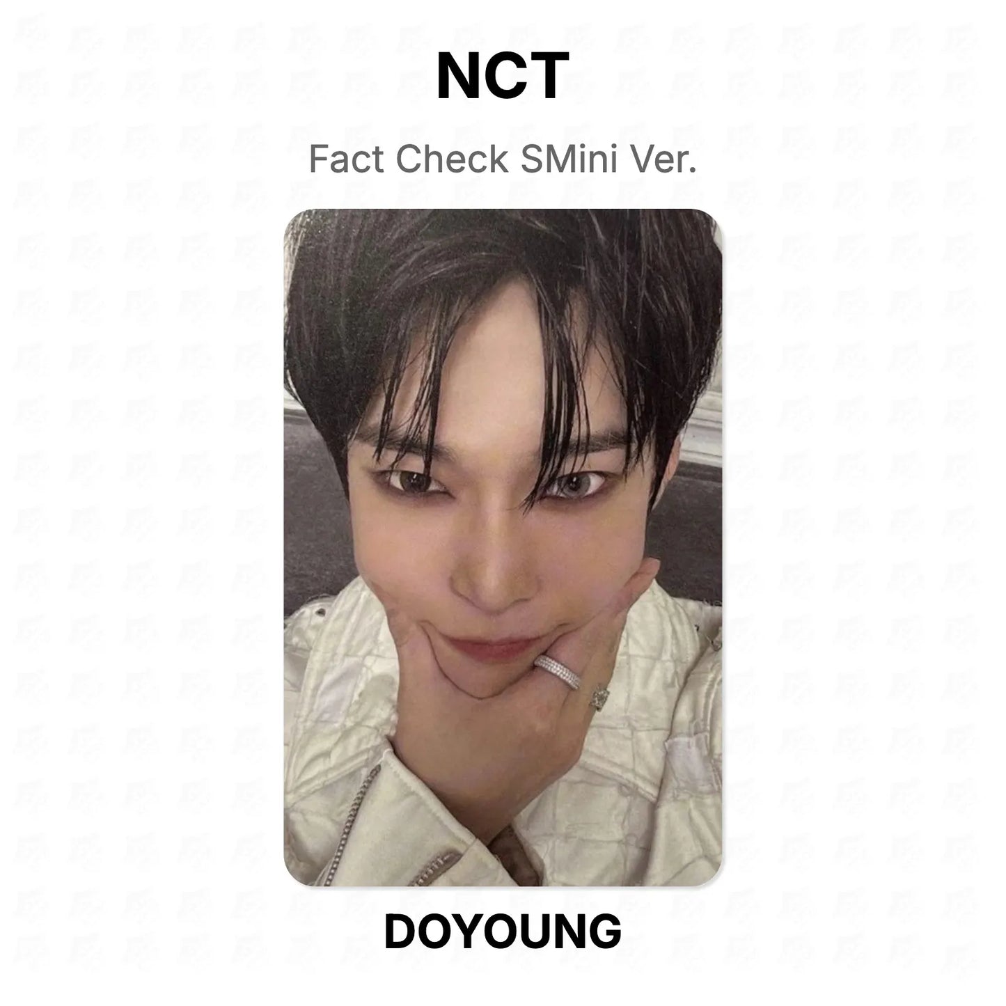 NCT Fact Check SMini Ver. Official Photocard