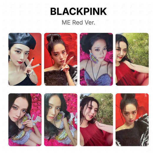 BLACKPINK ME Red Ver. Official Photocard