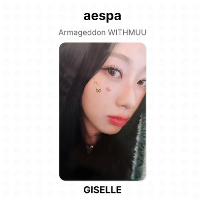 aespa Armageddon WITHMUU Official Photocard