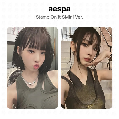 aespa Stamp On It SMini Ver. Official Photocard