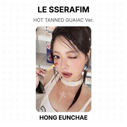 LE SSERAFIM HOT TANNED GUAIAC Ver. Official Photocard