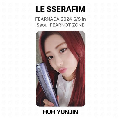 LE SSERAFIM FEARNADA 2024 S/S in Seoul FEARNOT ZONE Official Photocard