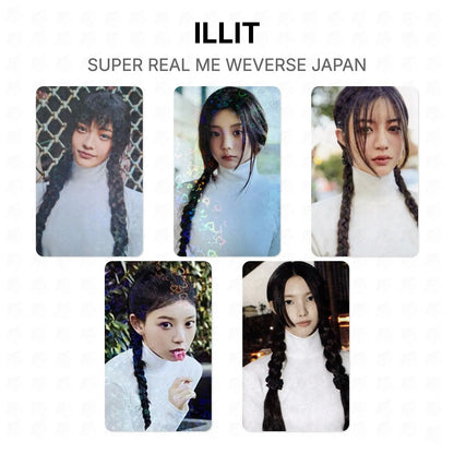 ILLIT SUPER REAL ME WEVERSE JAPAN Official Photocard