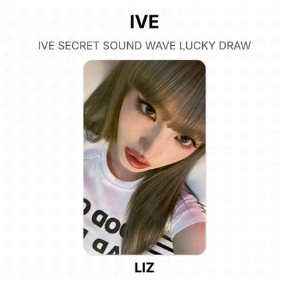 IVE SECRET SOUND WAVE LUCKY DRAW Official Photocard