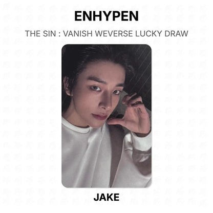 ENHYPEN THE SIN : VANISH WEVERSE LUCKY DRAW Official Photocard
