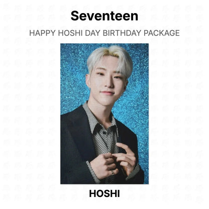 Seventeen HAPPY HOSHI DAY BIRTHDAY PACKAGE Official Photocard