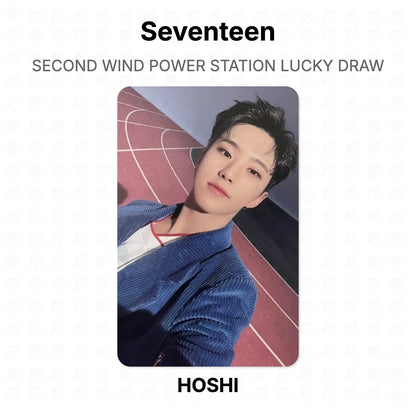 Seventeen SECOND WIND POWER STATION LUCKY DRAW Official Photocard
