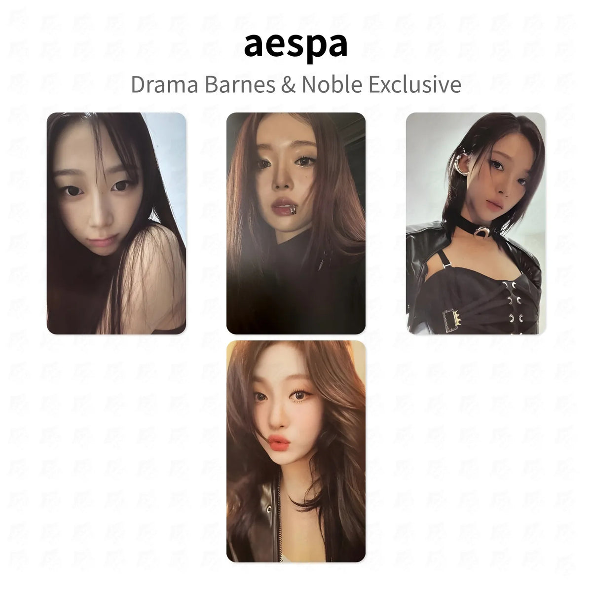 aespa Drama Barnes & Noble Exclusive Official Photocard