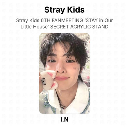 Stray Kids 6TH FANMEETING ‘STAY in Our Little House’ SECRET ACRYLIC STAND Official Photocard