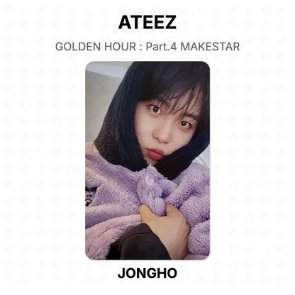 ATEEZ GOLDEN HOUR : Part.4 MAKESTAR Official Photocard