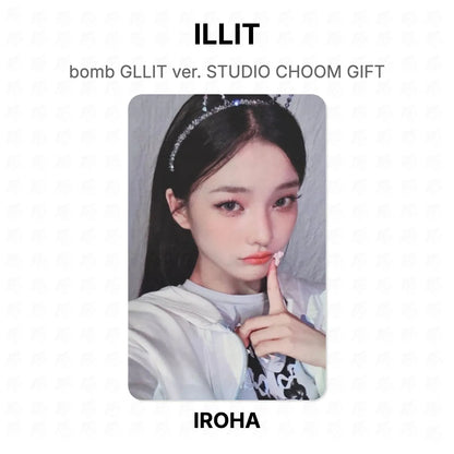 ILLIT bomb GLLIT ver. STUDIO CHOOM GIFT Official Photocard