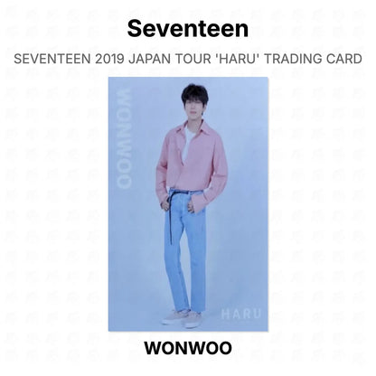Seventeen 2019 JAPAN TOUR 'HARU' TRADING CARD Official Photocard