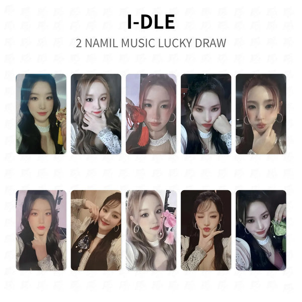 I-DLE 2 NAMIL MUSIC LUCKY DRAW Official Photocard