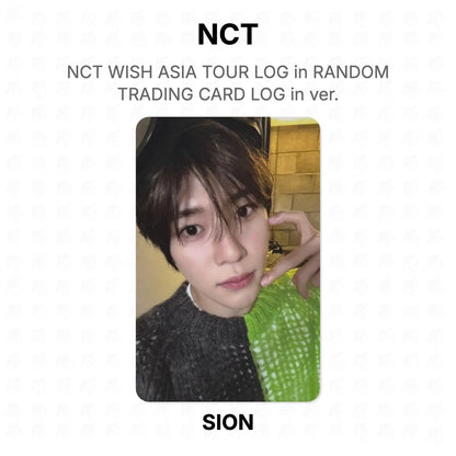 NCT WISH ASIA TOUR LOG in RANDOM TRADING CARD LOG in ver. Official Photocard