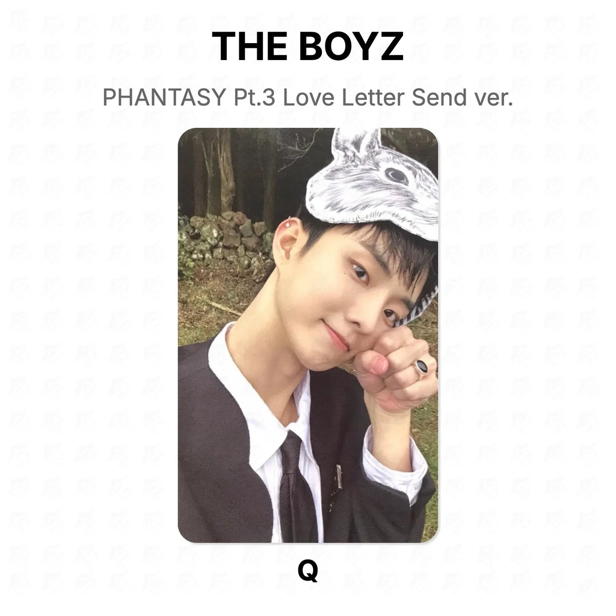 THE BOYZ PHANTASY Pt.3 Love Letter Send ver. Official Photocard