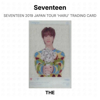 Seventeen 2019 JAPAN TOUR 'HARU' TRADING CARD Official Photocard