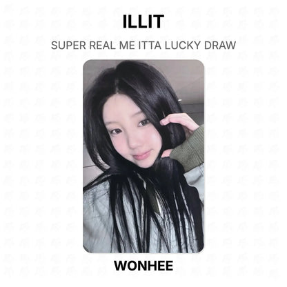 ILLIT SUPER REAL ME ITTA LUCKY DRAW Official Photocard