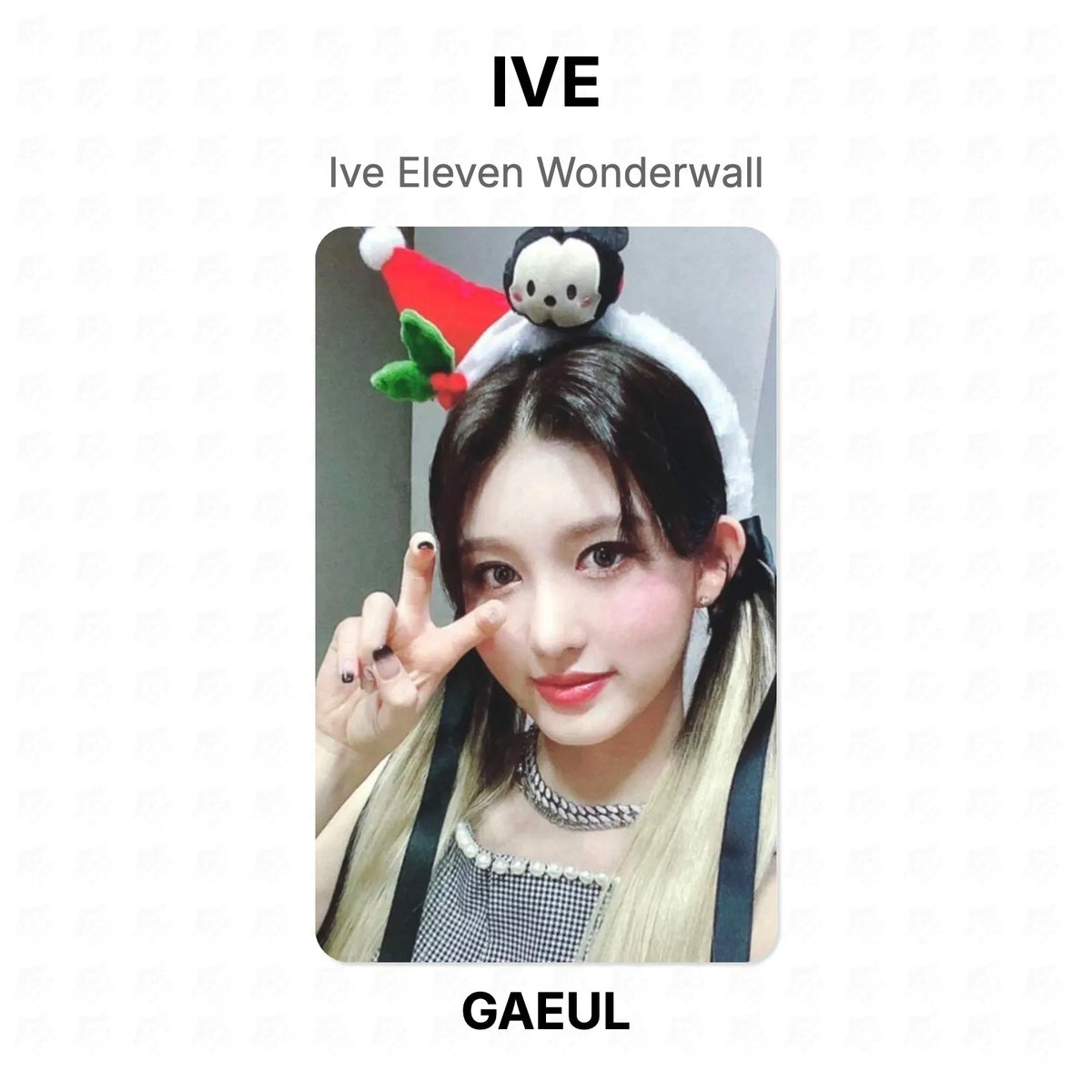 IVE Eleven Wonderwall Official Photocard