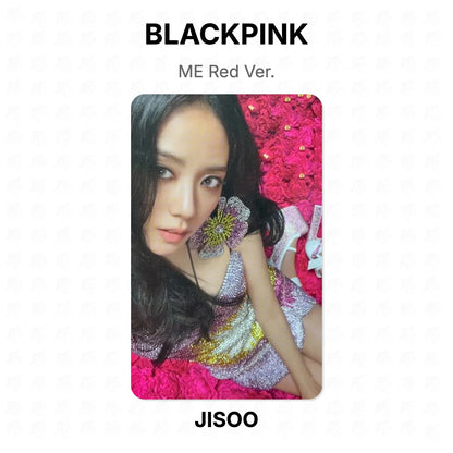 BLACKPINK ME Red Ver. Official Photocard
