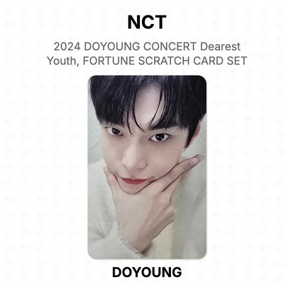 NCT 2024 DOYOUNG CONCERT Dearest Youth, FORTUNE SCRATCH CARD SET Official Photocard