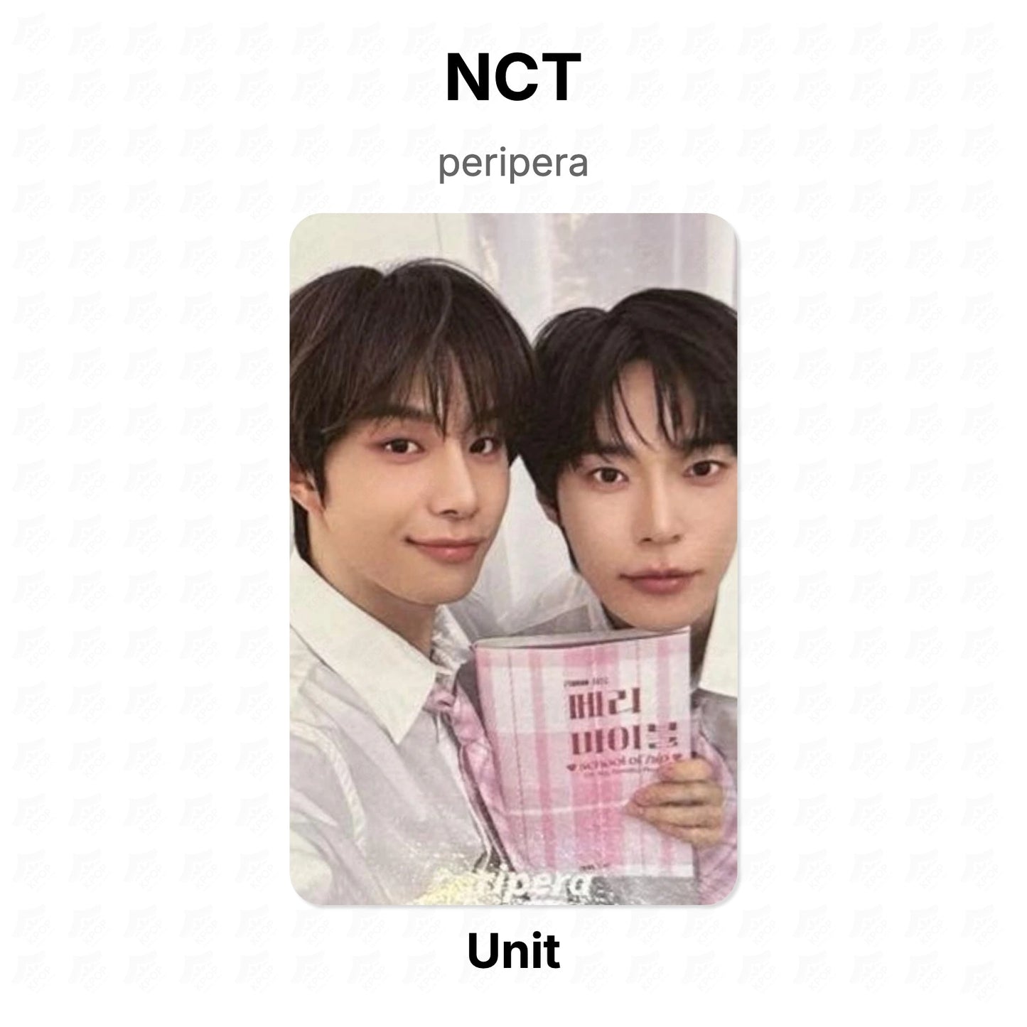NCT peripera Official Photocard