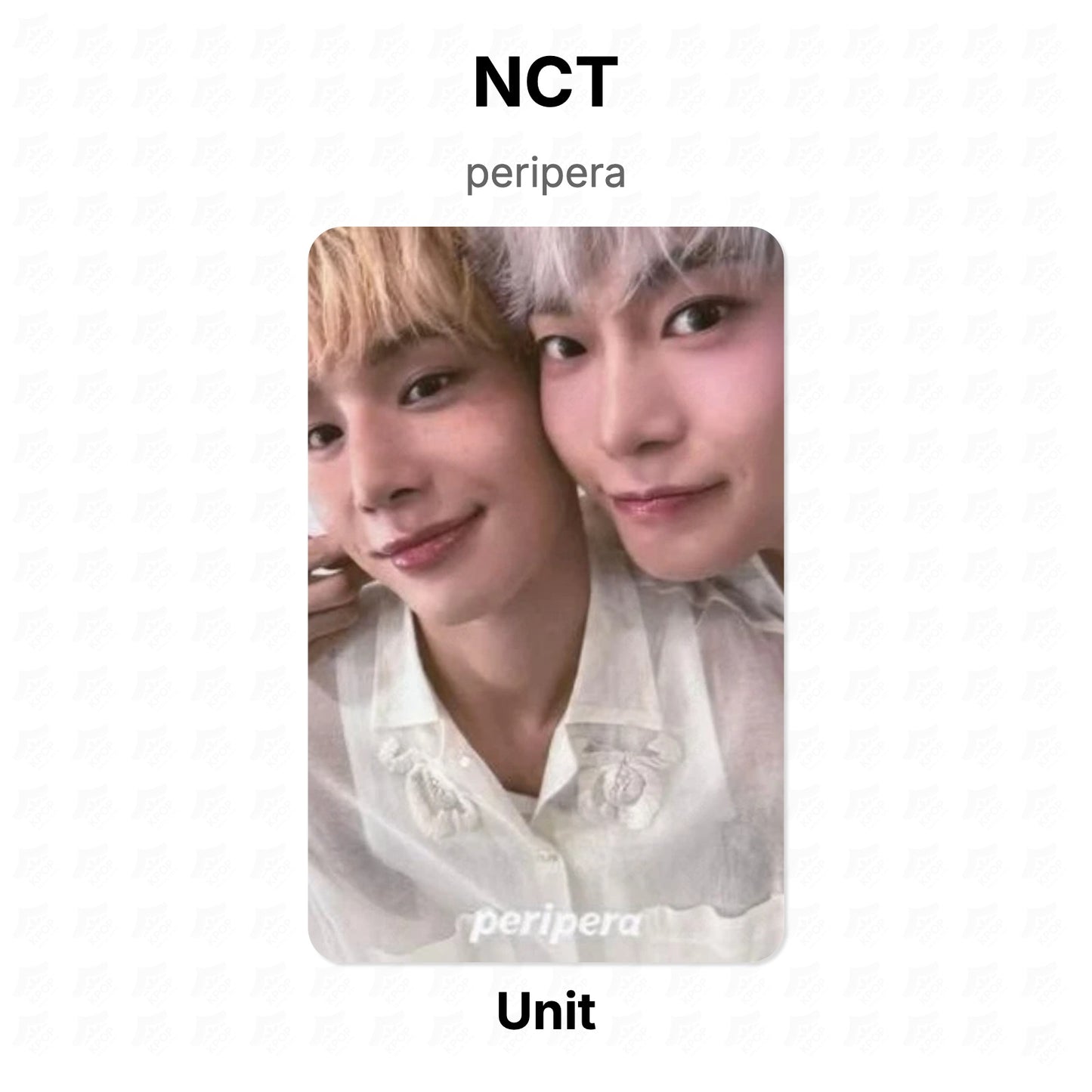 NCT peripera Official Photocard