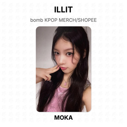 ILLIT bomb KPOP MERCH/SHOPEE Official Photocard