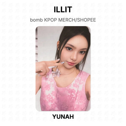 ILLIT bomb KPOP MERCH/SHOPEE Official Photocard