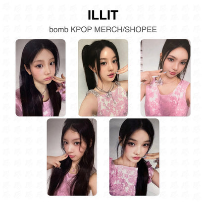 ILLIT bomb KPOP MERCH/SHOPEE Official Photocard