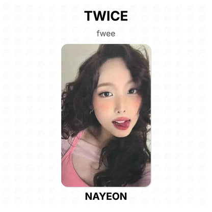 TWICE fwee Official Photocard