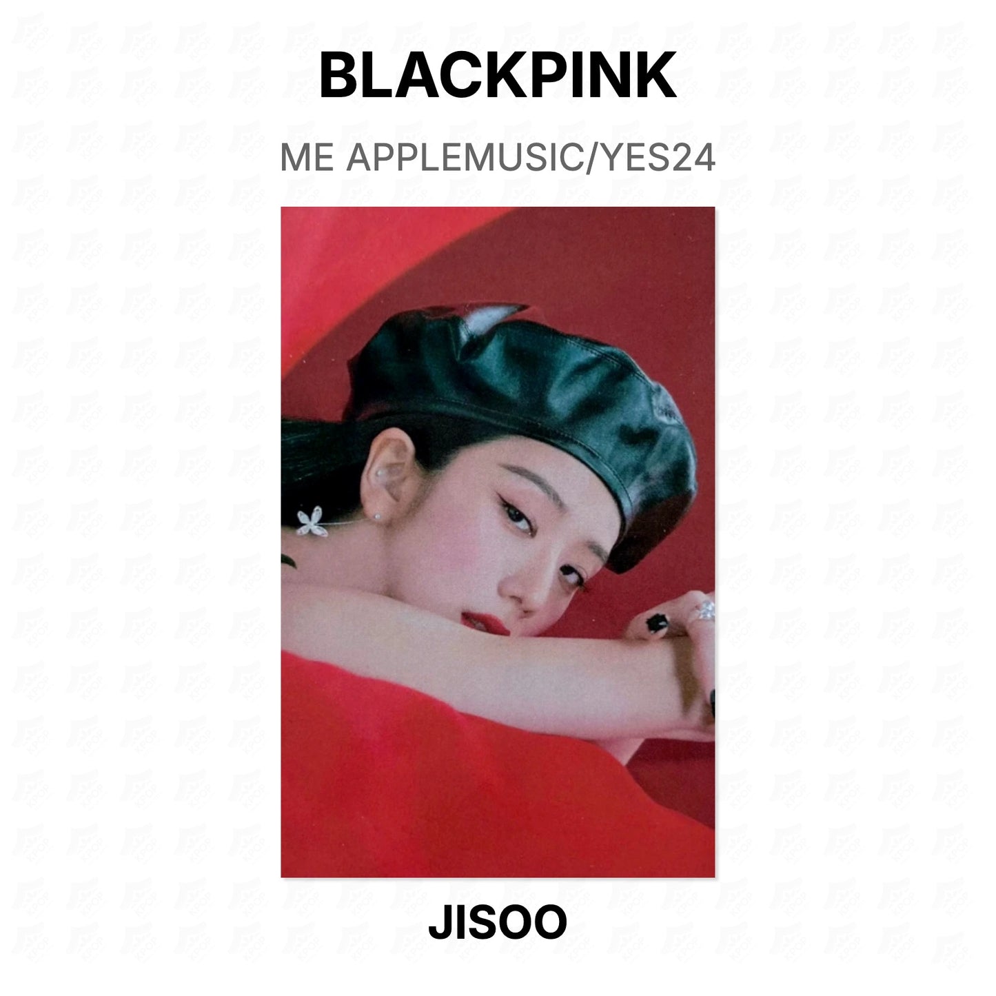 BLACKPINK ME APPLEMUSIC/YES24 Official Photocard