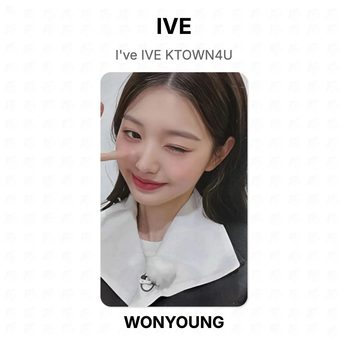 IVE I've IVE KTOWN4U Official Photocard
