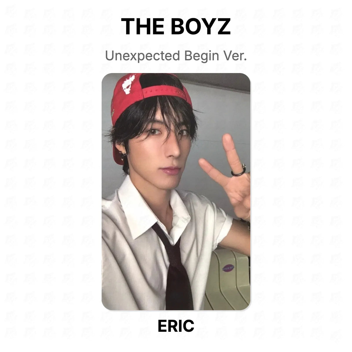THE BOYZ Unexpected Begin Ver. Official Photocard