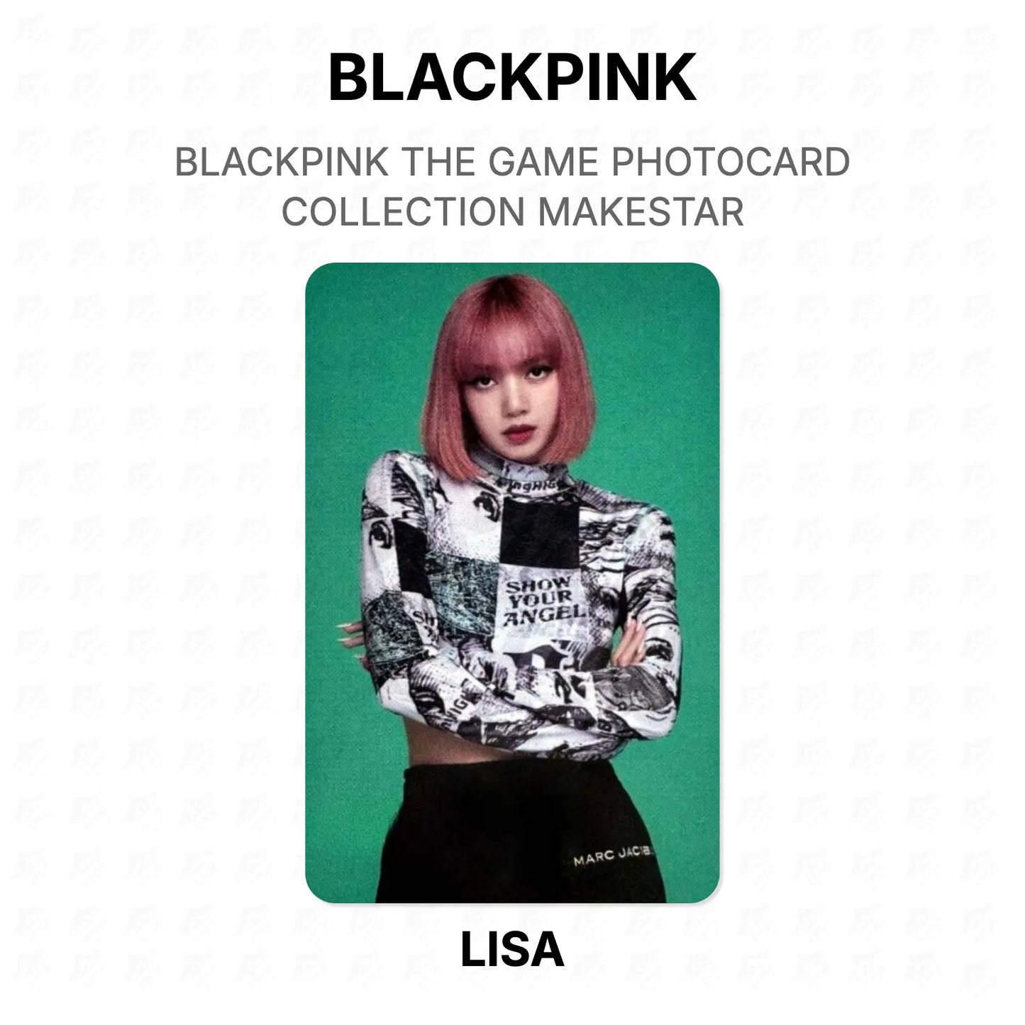 BLACKPINK THE GAME PHOTOCARD COLLECTION MAKESTAR Official Photocard