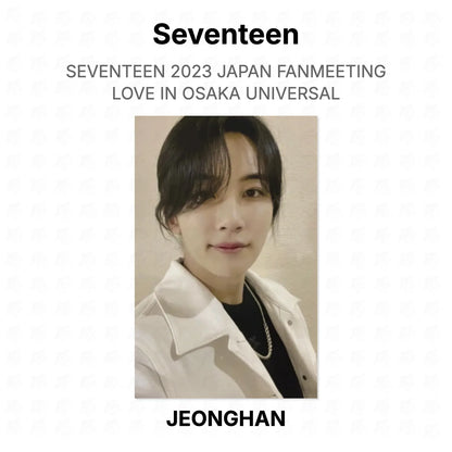 Seventeen 2023 JAPAN FANMEETING LOVE IN OSAKA UNIVERSAL Official Photocard