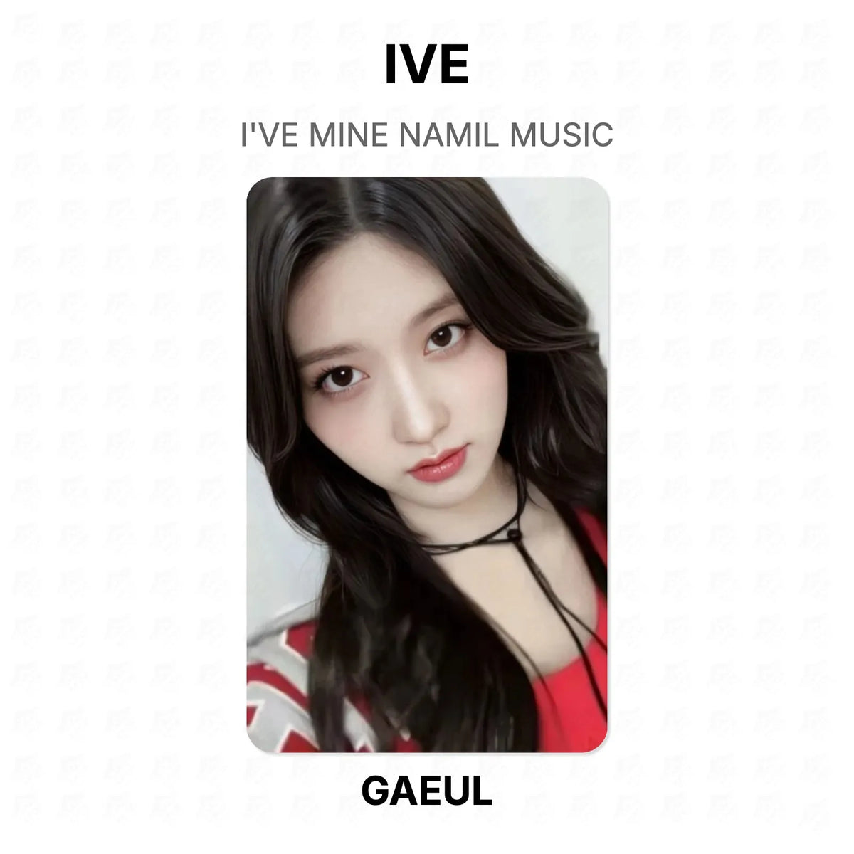IVE I'VE MINE NAMIL MUSIC Official Photocard