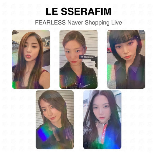 LE SSERAFIM FEARLESS Naver Shopping Live Official Photocard