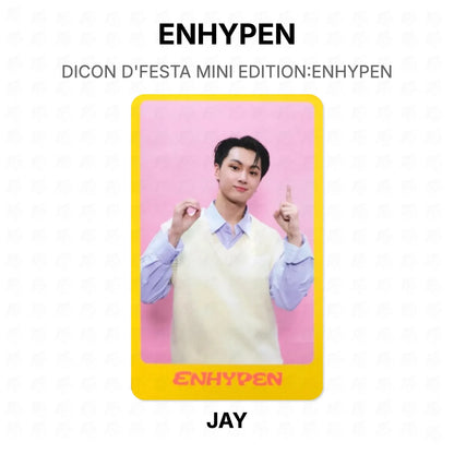 ENHYPEN DICON D'FESTA MINI EDITION:ENHYPEN Official Photocard