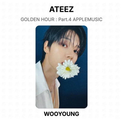 ATEEZ GOLDEN HOUR : Part.4 APPLEMUSIC Official Photocard