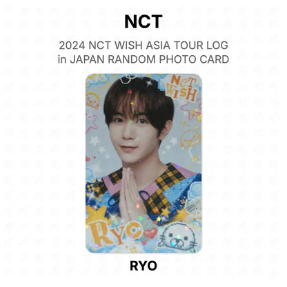 NCT 2024 NCT WISH ASIA TOUR LOG in JAPAN RANDOM PHOTO CARD Official Photocard