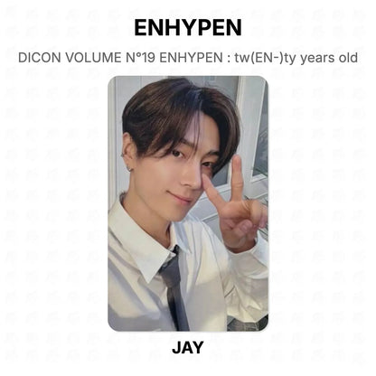 ENHYPEN DICON VOLUME N°19 ENHYPEN : tw(EN-)ty years old Official Photocard