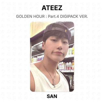 ATEEZ GOLDEN HOUR : Part.4 DIGIPACK VER. Official Photocard