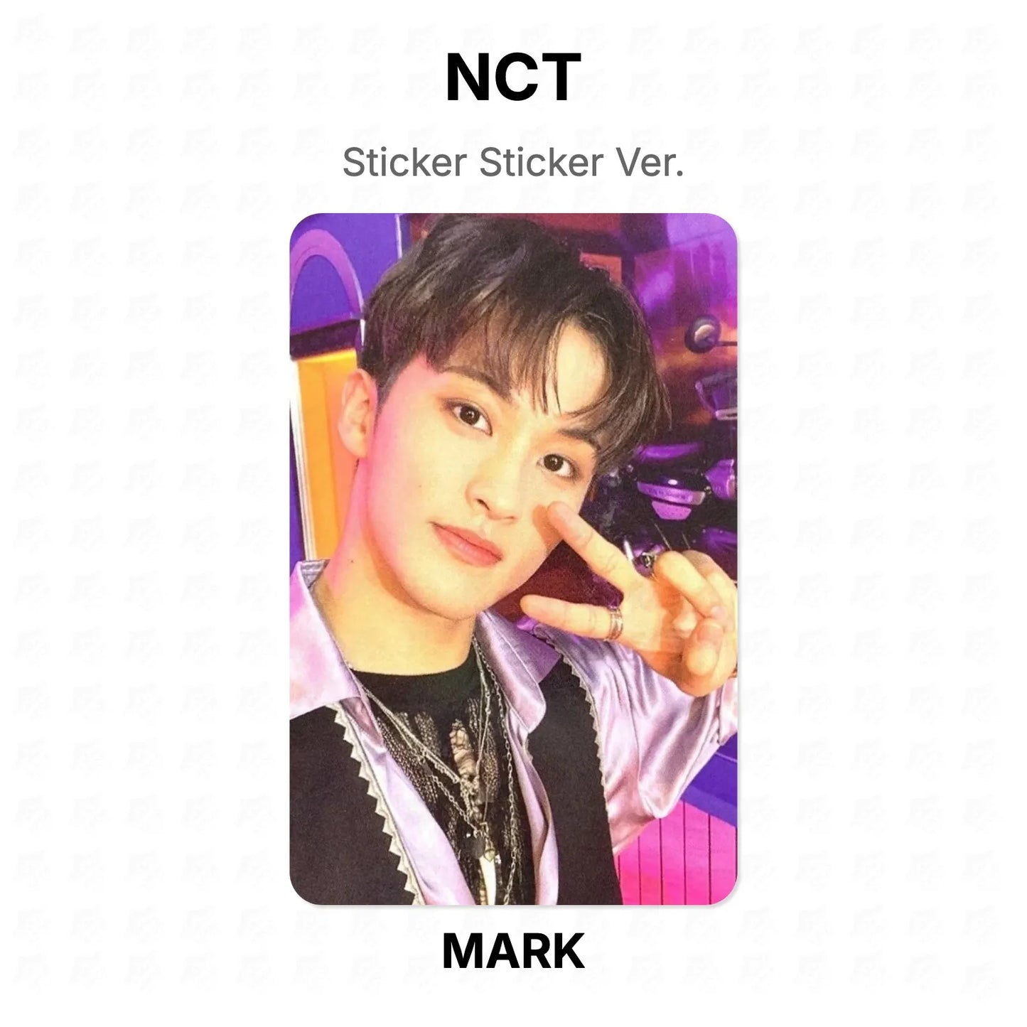 NCT Sticker Sticker Ver. Official Photocard