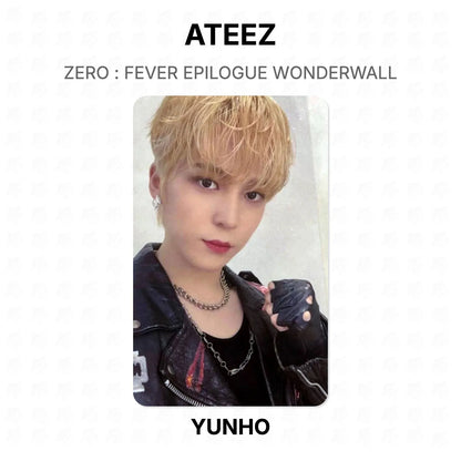 ATEEZ ZERO : FEVER EPILOGUE WONDERWALL Official Photocard