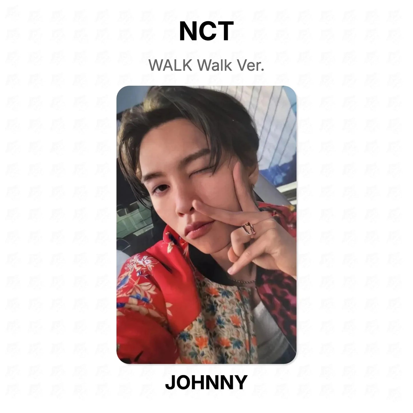 NCT WALK Walk Ver. Official Photocard