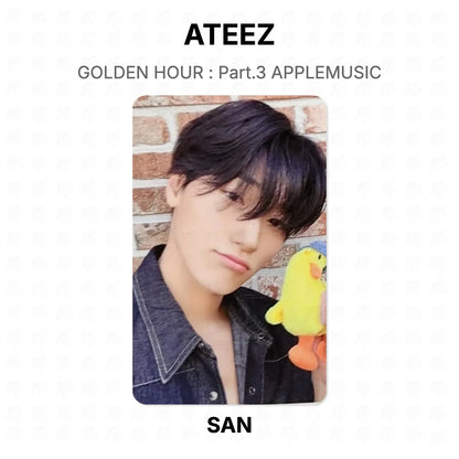 ATEEZ GOLDEN HOUR : Part.3 APPLEMUSIC Official Photocard