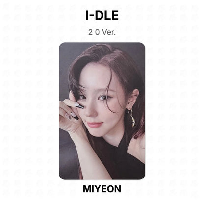 I-DLE 2 0 Ver. Official Photocard