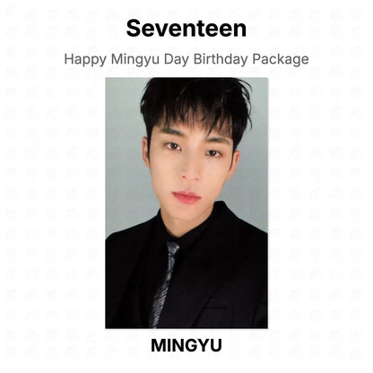 Seventeen Happy Mingyu Day Birthday Package Official Photocard