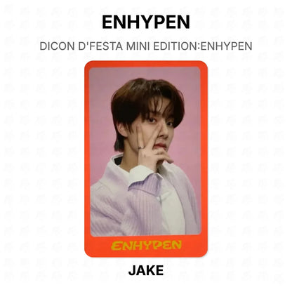 ENHYPEN DICON D'FESTA MINI EDITION:ENHYPEN Official Photocard